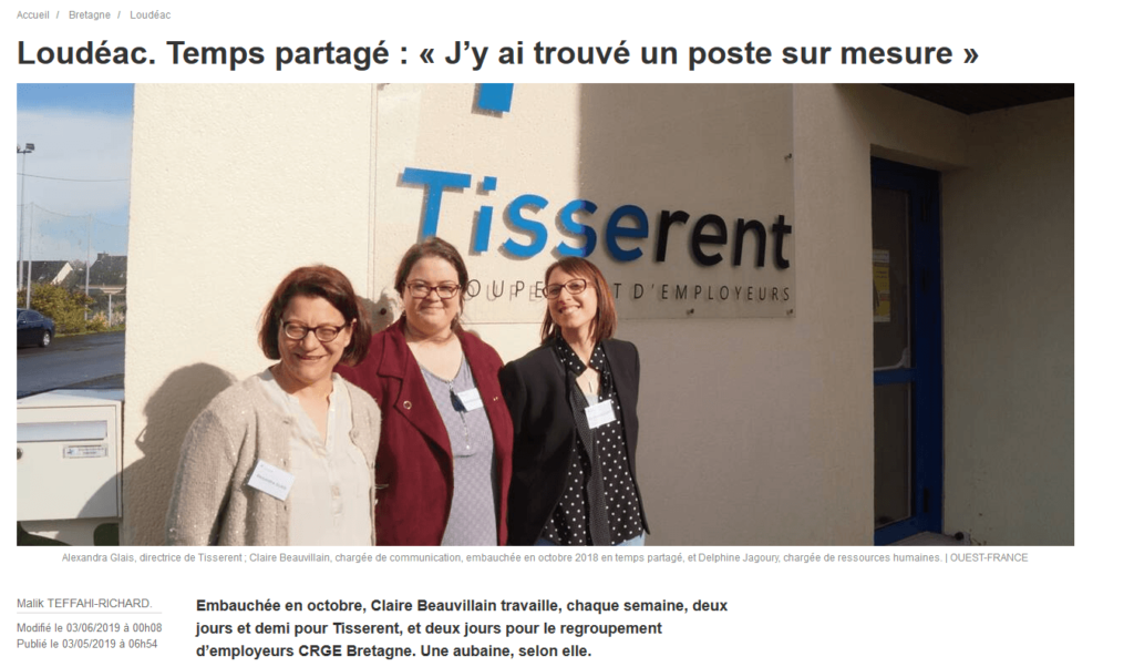 article-Ouest-France-juin2019-Tisserent